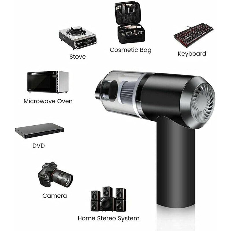 3-in-1 Wireless Mini Vacuum Cleaner
