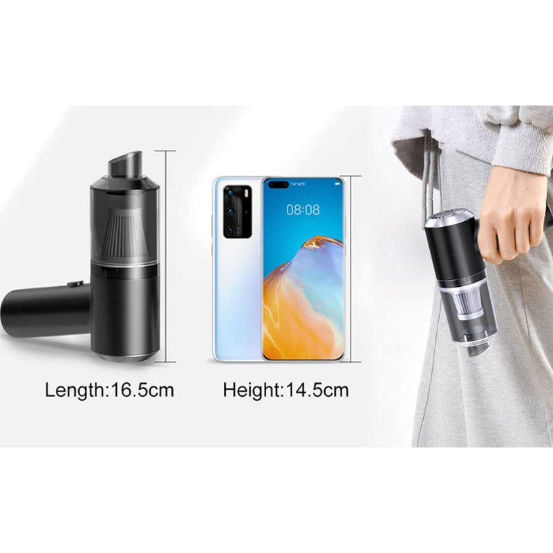 3-in-1 Wireless Mini Vacuum Cleaner